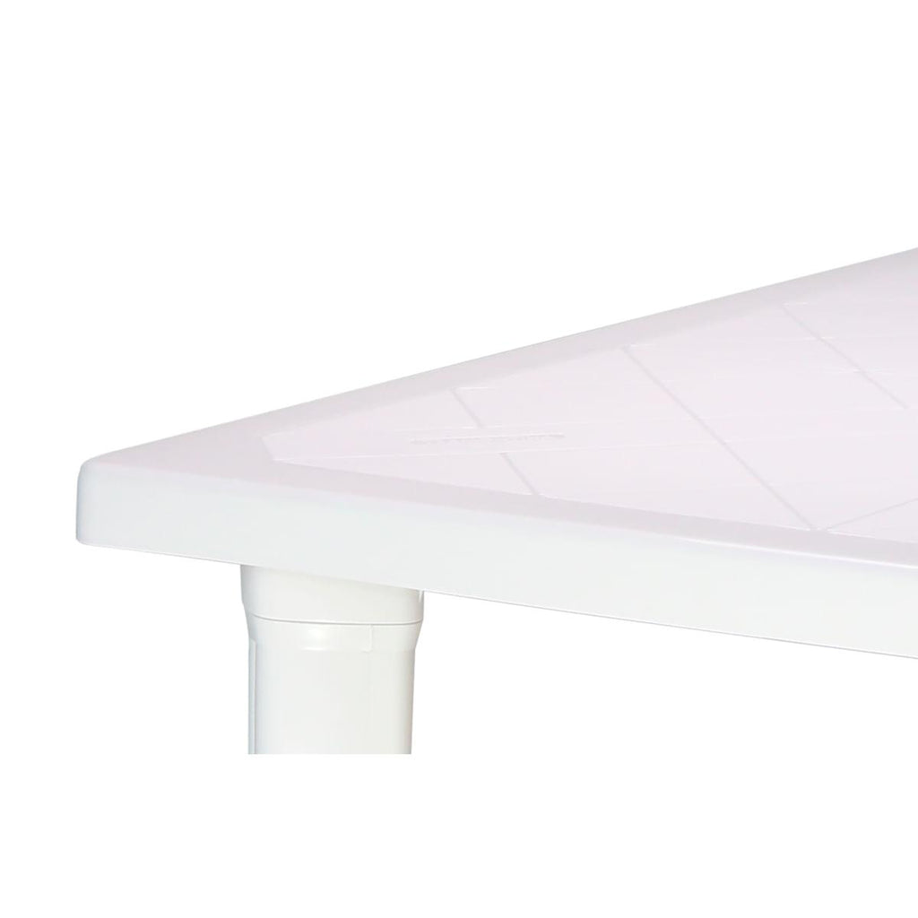 Mesa Tramontina Sancho 80 x 80 cm em Polipropileno Branco