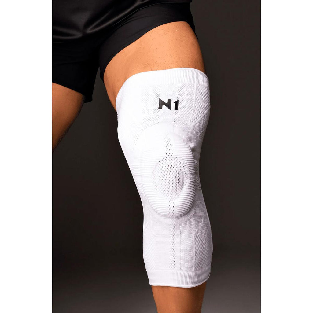 Joelheira PRO Knit 3D N1 Sport Branco Tamanho P