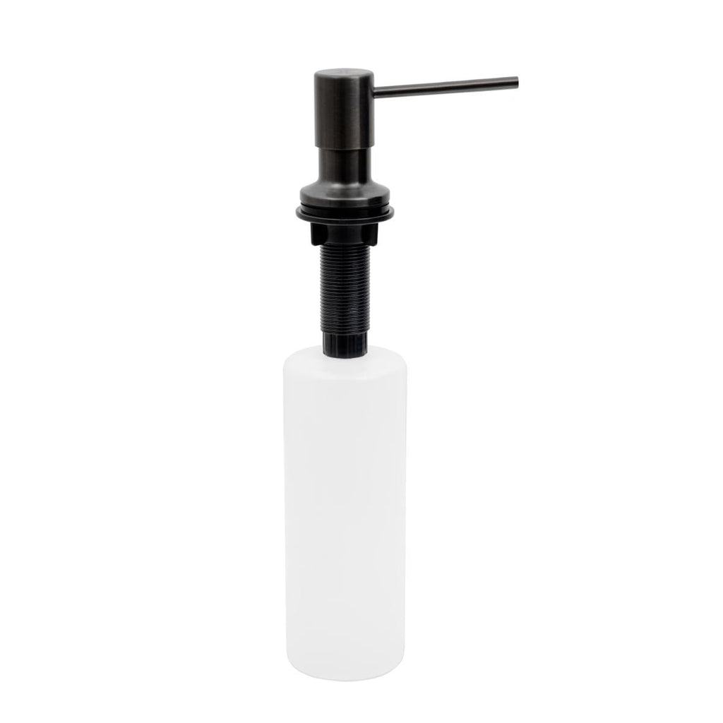 Dosador de Sabão Tramontina em Aço inox Black com Recipiente Plástico 500 ml com Revestimento PVD