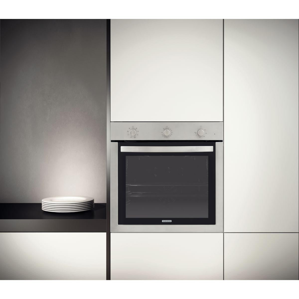 Forno Elétrico de Embutir Tramontina Cook em Aço Inox 7 Funções 73 Litros 220V