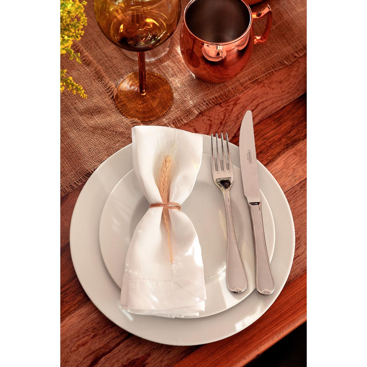 Prato Raso Tramontina Maria Augusta HO em Porcelana 28 cm