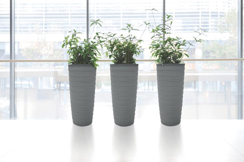 Vaso Grego M 36x65cm Cor Areia Tramontina 92781000