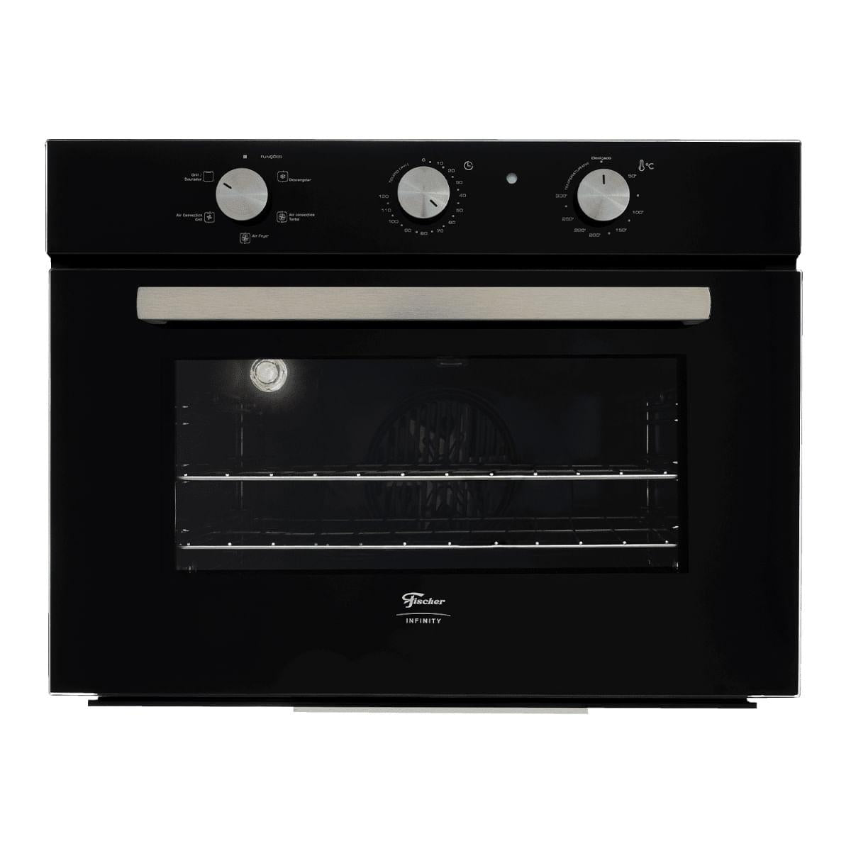 Forno Elétrico de Embutir Fischer Infinity 50 litros com Air Fryer 220V