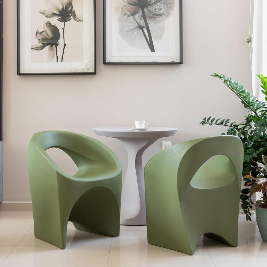 Poltrona Tramontina Jet Eco em Polietileno Verde Oliva