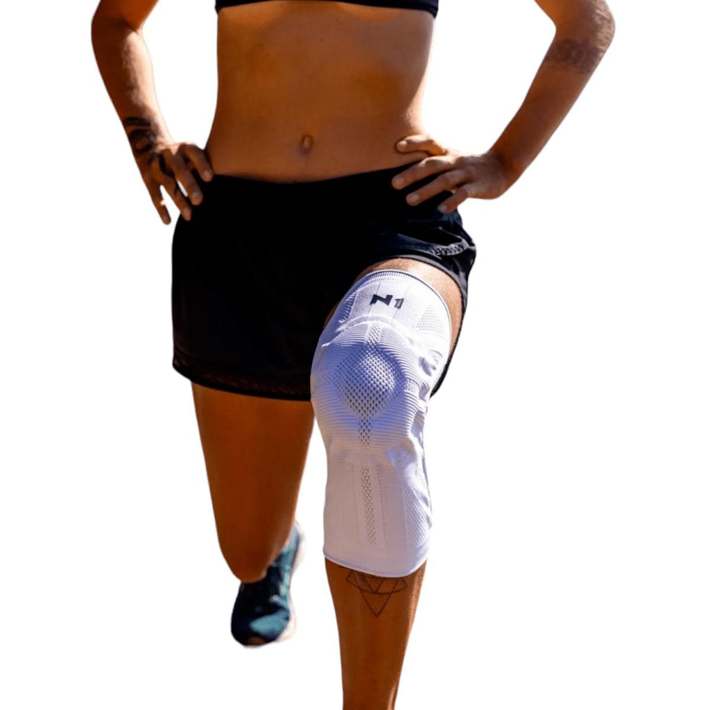 Joelheira PRO Knit 3D N1 Sport Branco Tamanho M