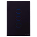 Interruptor Touch Wi-Fi Smart Tramontina Preto com 3 Canais