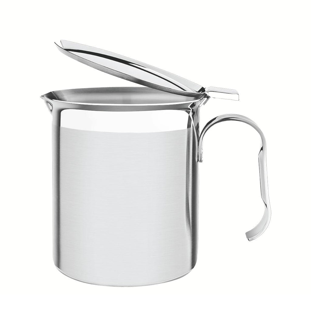 Jarra Tramontina Buena para Água em Aço Inox com Tampa 12 cm 2,1 L