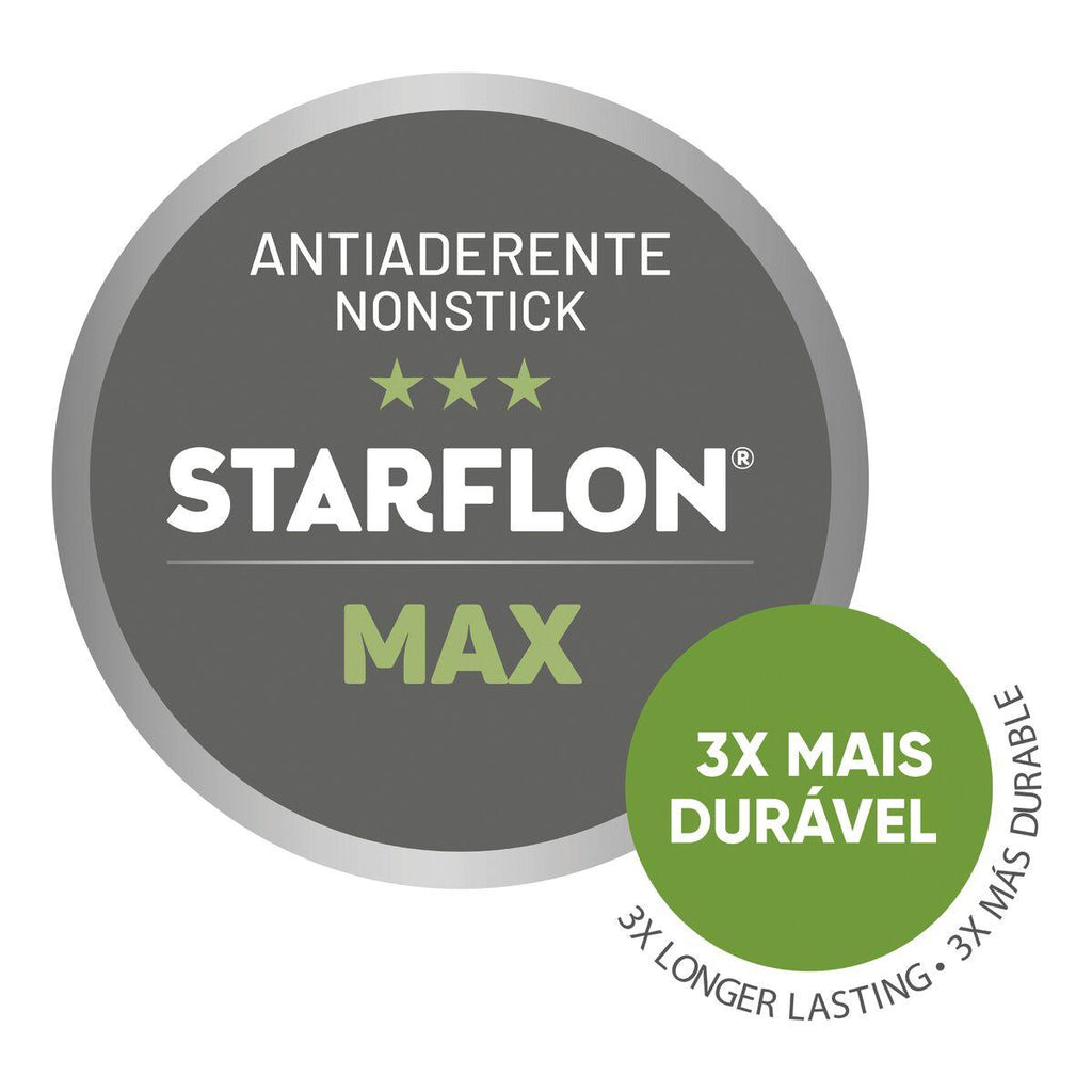 Jogo de Panelas Tramontina 5 Peças Paris Texture em Alumínio Antiaderente Starflon Max Vermelho