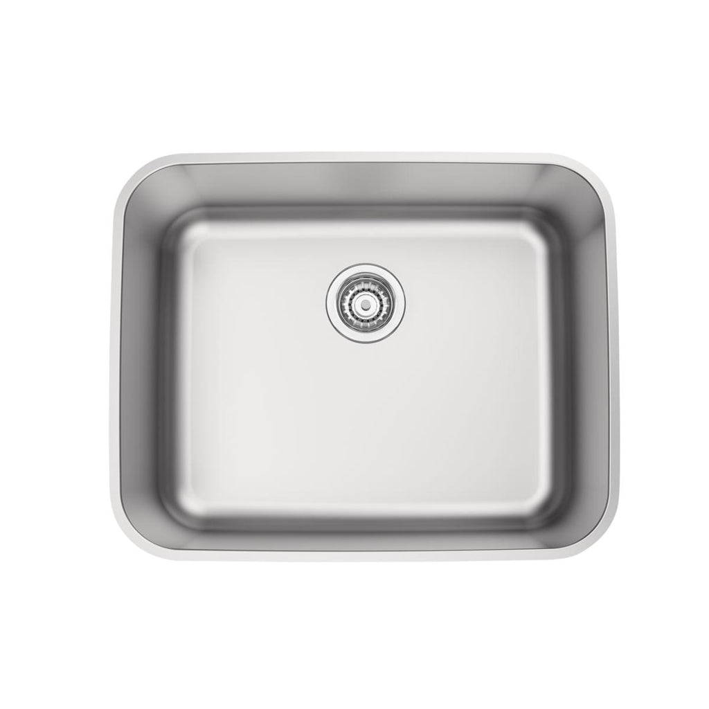Cuba de Embutir Tramontina 50 x 40 cm Dora 50 BL em Aço Inox Acetinado com Válvula