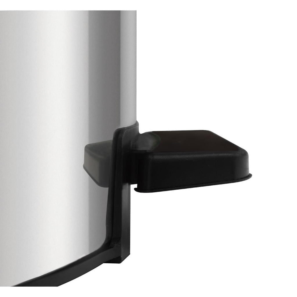 Lixeira com Pedal Tramontina Loop Aço Inox Polido 20 Litros