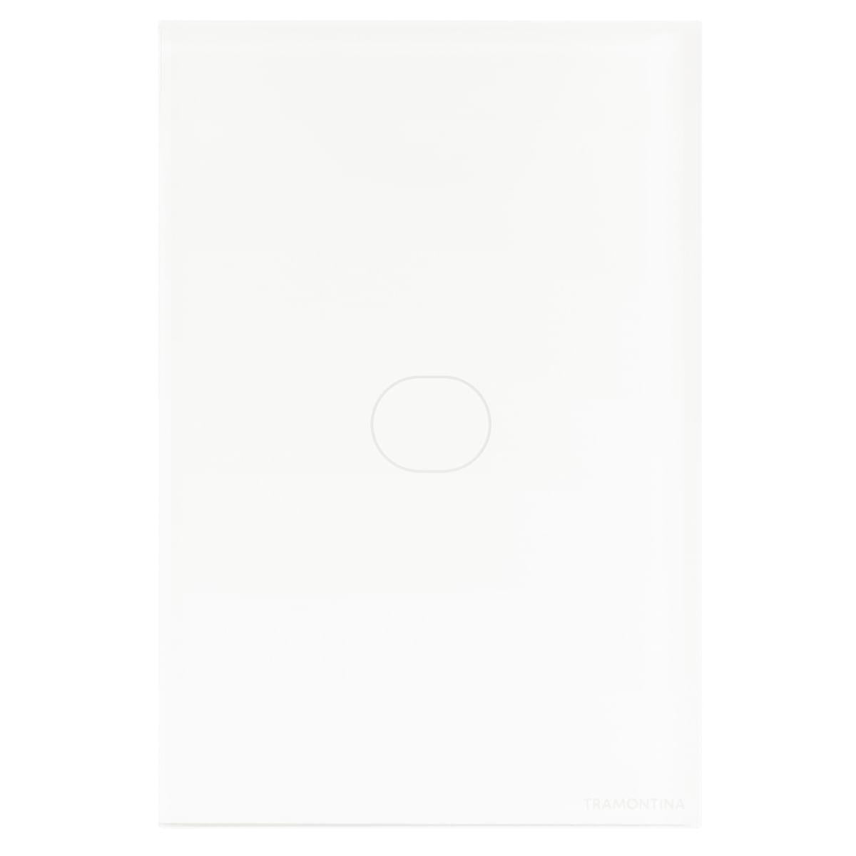 Interruptor Touch Wi-Fi Smart Tramontina Branco com 1 Canal
