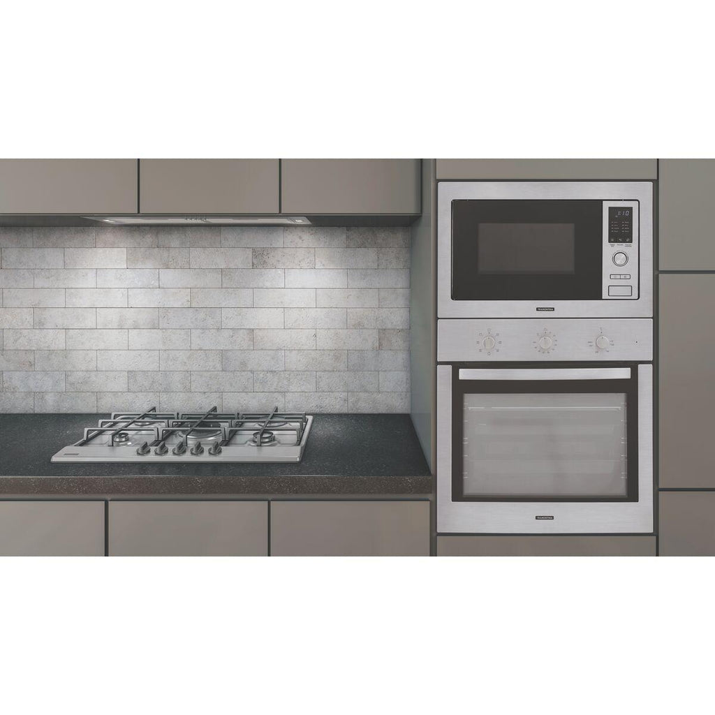 Cooktop a Gás Tramontina New Penta 5GX Tri 75 HE Safestop em Aço Inox e Trempes em Ferro Fundido 5 Queimadores