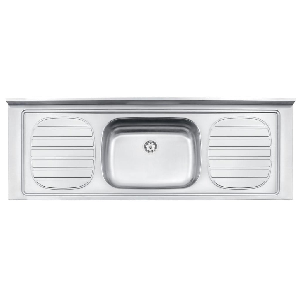 Pia de Apoio Tramontina Filo 56 em Aço Inox 160 x 55 cm Standard