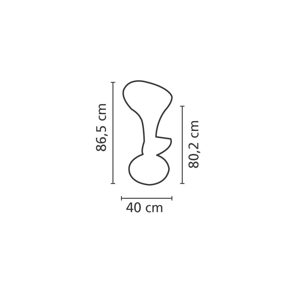 Banco Alto Pepe Branco 40x86 cm Tramontina 92700010