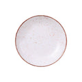 Prato Fundo Tramontina Rústico Marrom em Porcelana Decorada 22 cm