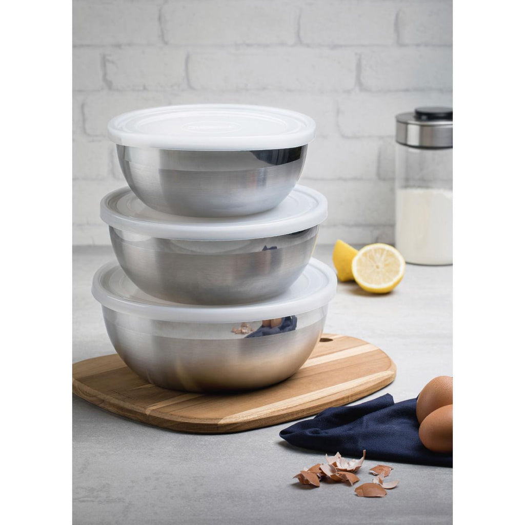 Pote Tramontina Freezinox Aço Inox Tampa Plástica 25 cm 4,2 L