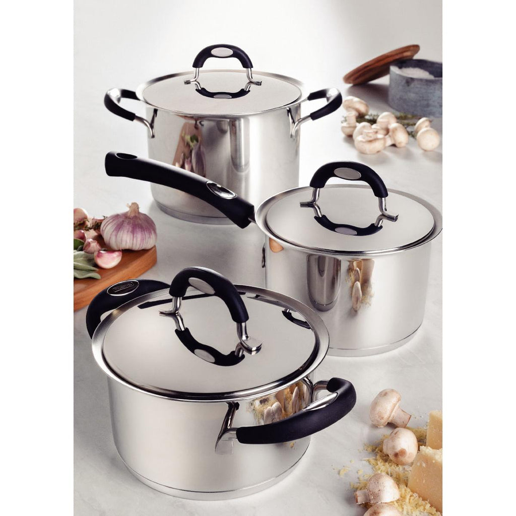 Caldeirão Tramontina Duo Silicone Aço Inox 20 cm 4,5 L