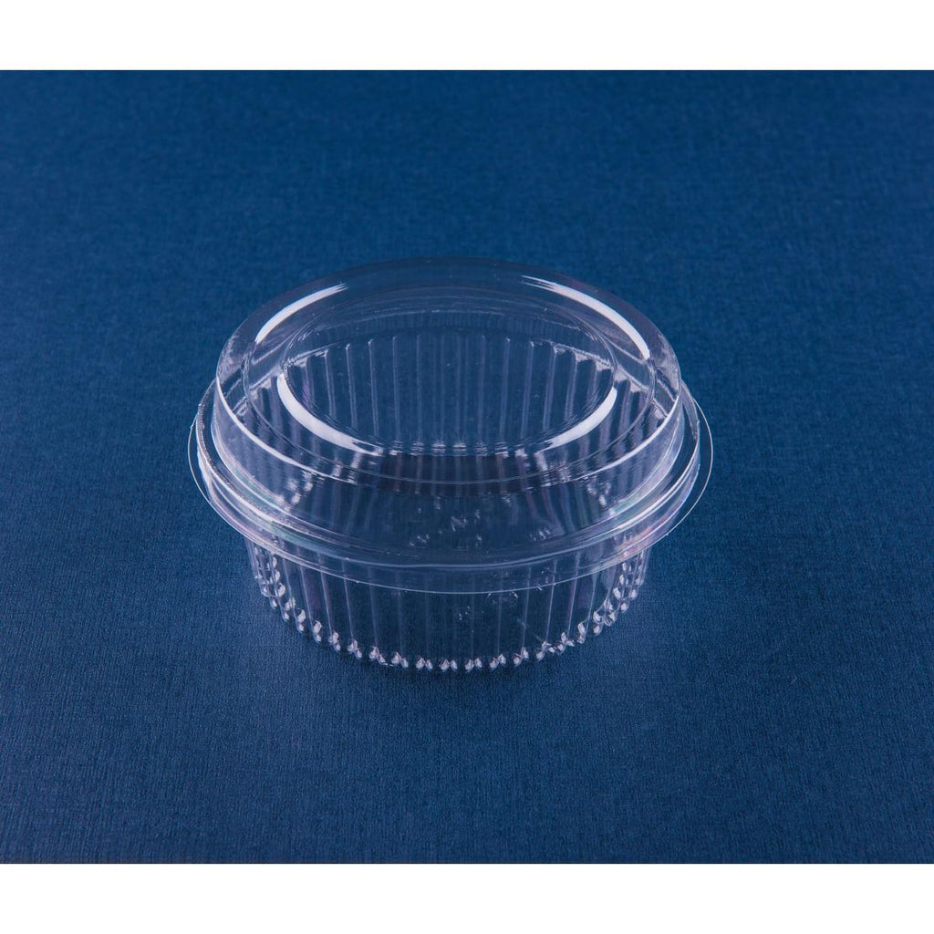 Embalagem Doce Redondo G640 Transparente 300un 170ml Galvanotek