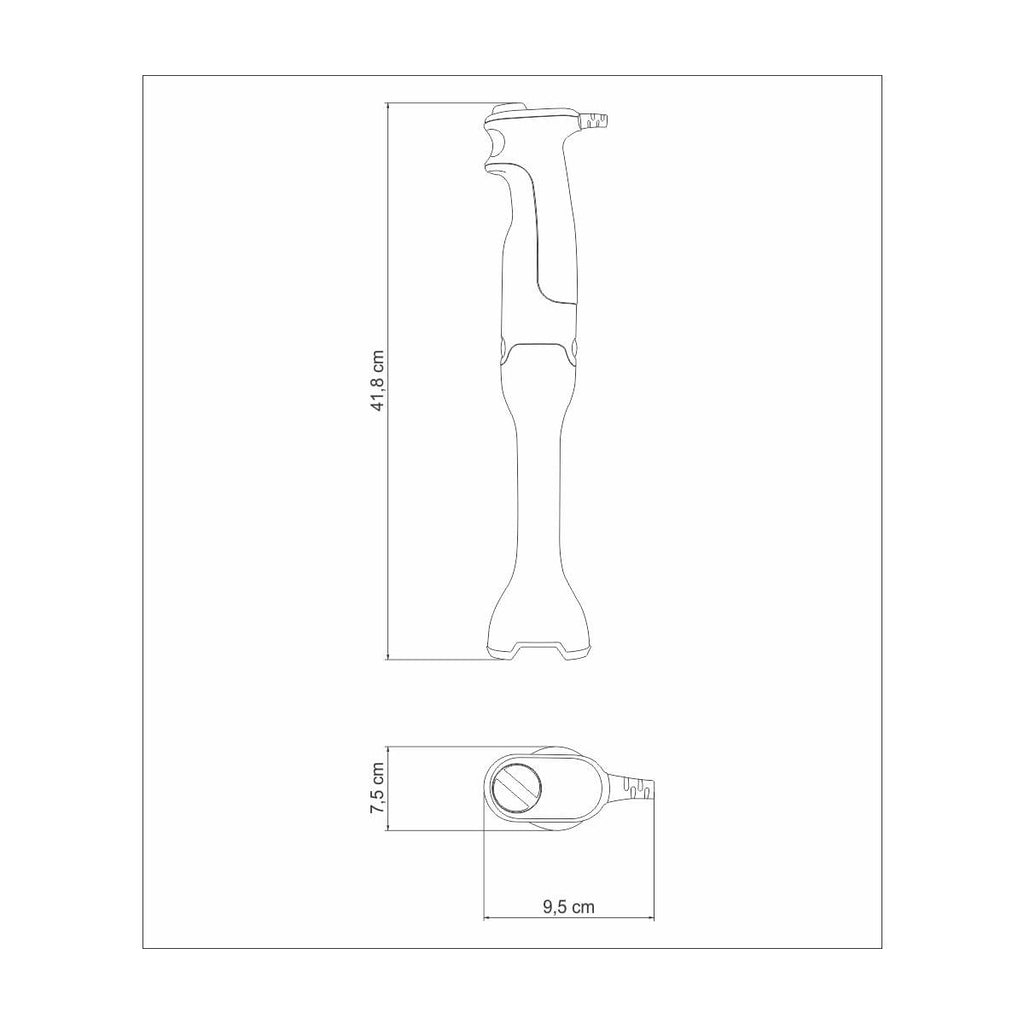 Soft Mixer Tramontina by Breville em Aço Inox com Copo 15 Velocidades