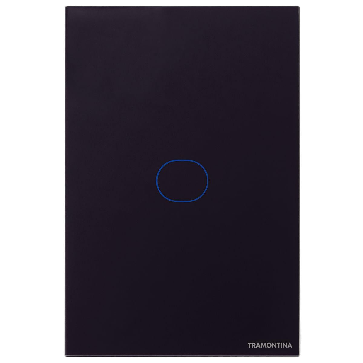 Interruptor Touch Wi-Fi Smart Tramontina Preto com 1 Canal