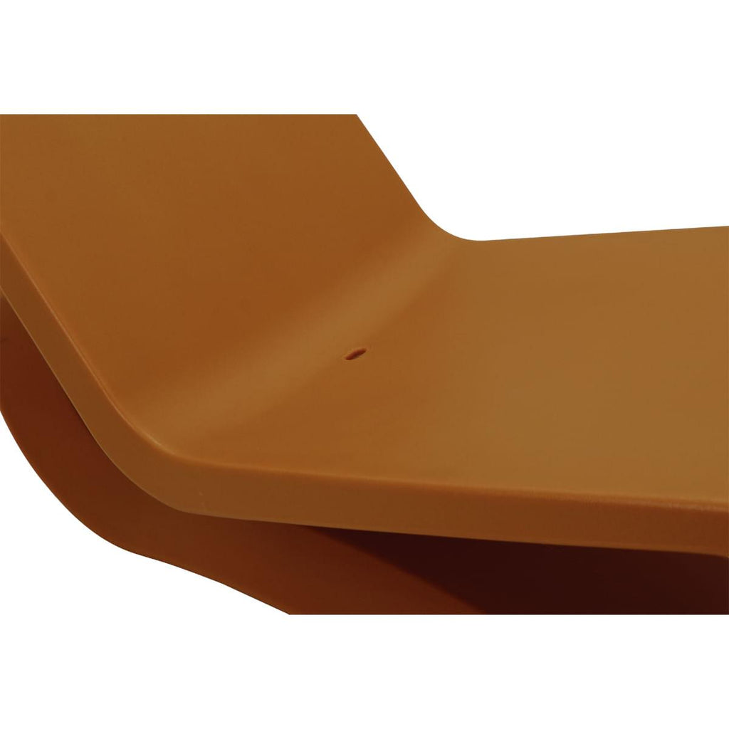 Espreguiçadeira Chaise Tramontina Octo em Polietileno Amarelo Tucano