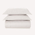 Colcha Queen com 2 Porta Travesseiros Cetim 100% Algodão Karsten 300 Fios Bossa Branco