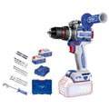 Parafusadeira Furadeira de Impacto 1/2" Brushless Tramontina 2 baterias 20V de 4,0Ah, Carregador e Maleta