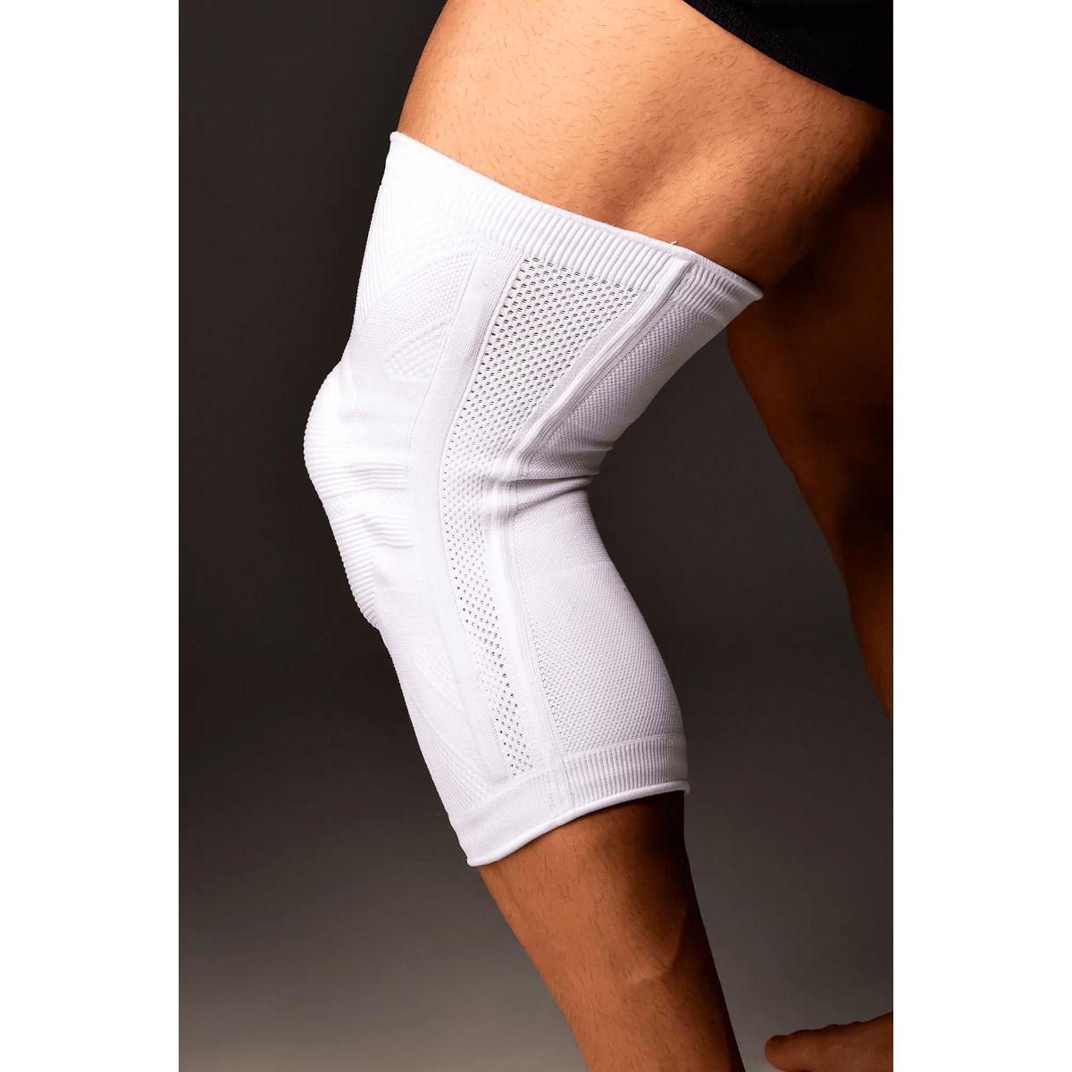 Joelheira PRO Knit 3D N1 Sport Branco Tamanho GG