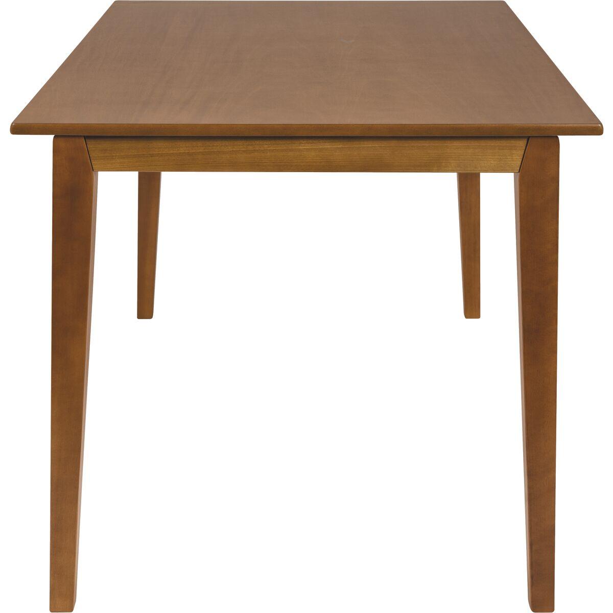 Mesa de Madeira Tramontina London Retangular 120 cm em Tauarí Amêndoa 6 Lugares
