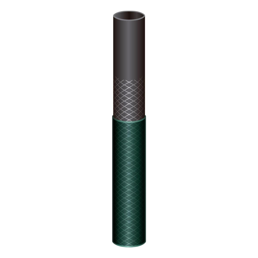 Mangueira Flex Tramontina Verde em PVC 3 Camadas 20 m com Engate Rosqueado, Esguicho e Suporte Mural