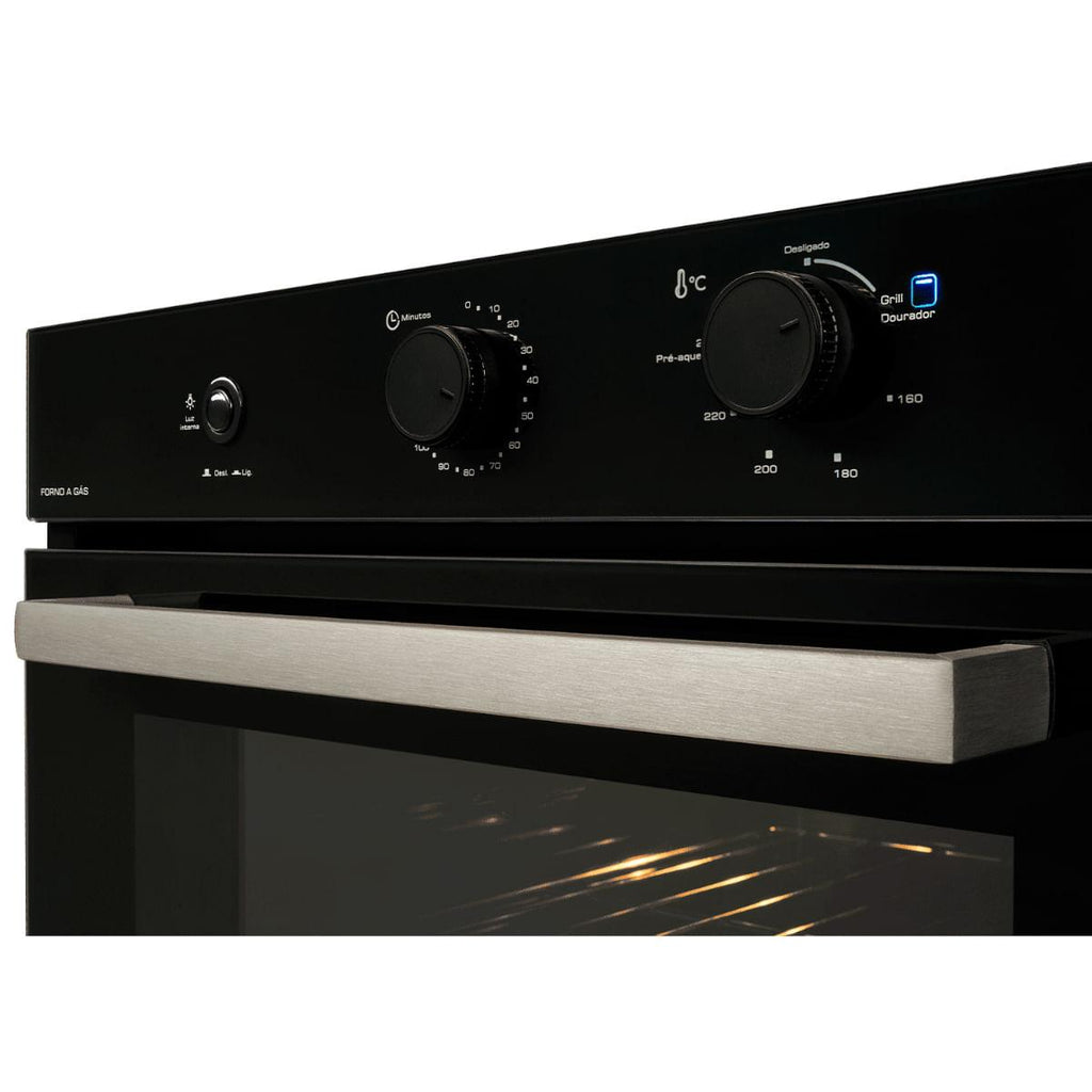 Forno a Gás de Embutir Fischer Infinity 50 litros com Grill 220V