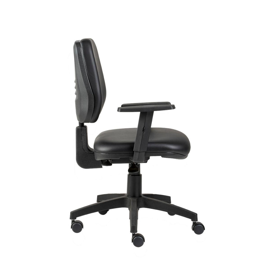 Cadeira de Escritório Giratória Corporate Executiva Roal Preto