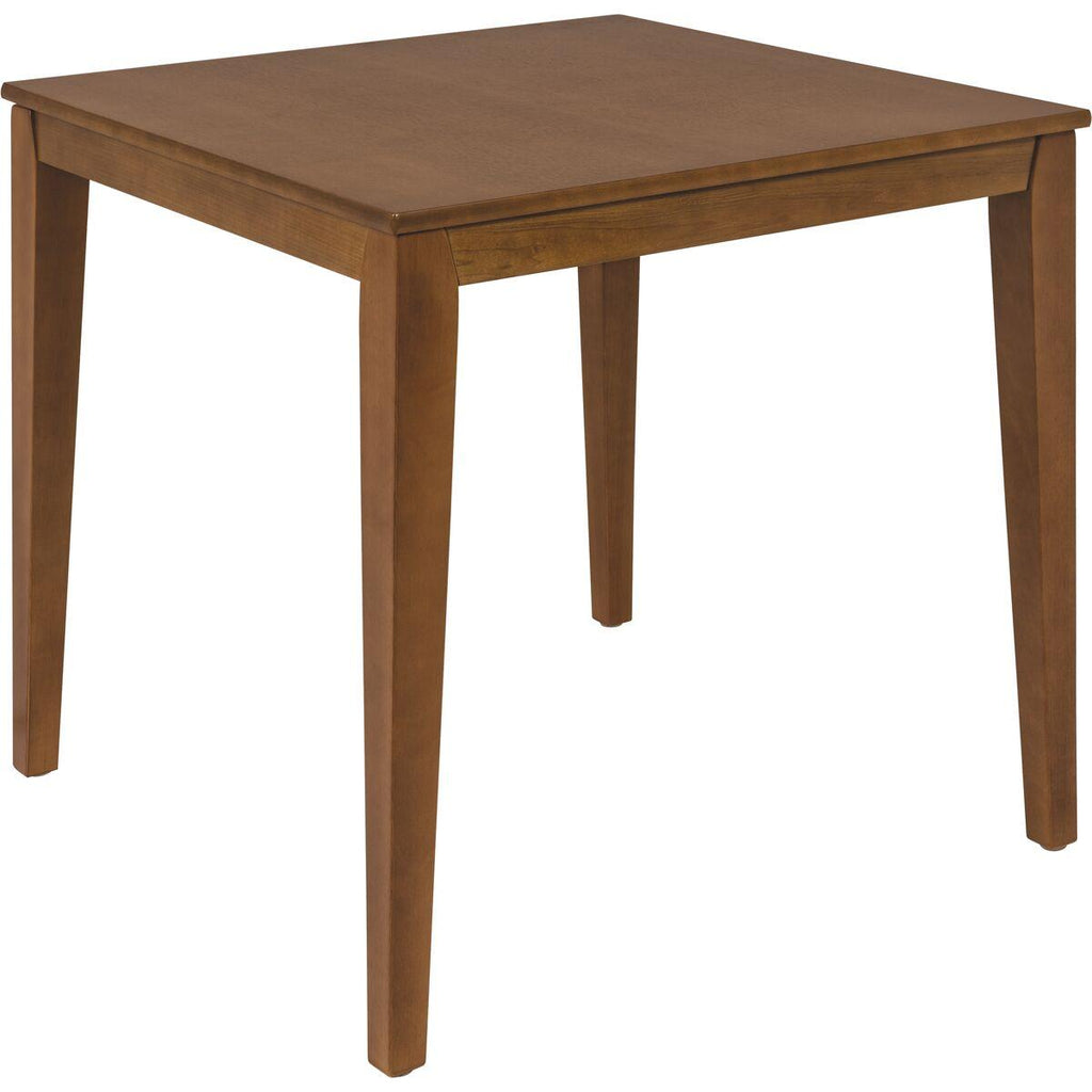 Mesa de Madeira Tramontina London Quadrada em Tauarí Amêndoa 4 Lugares 70 cm