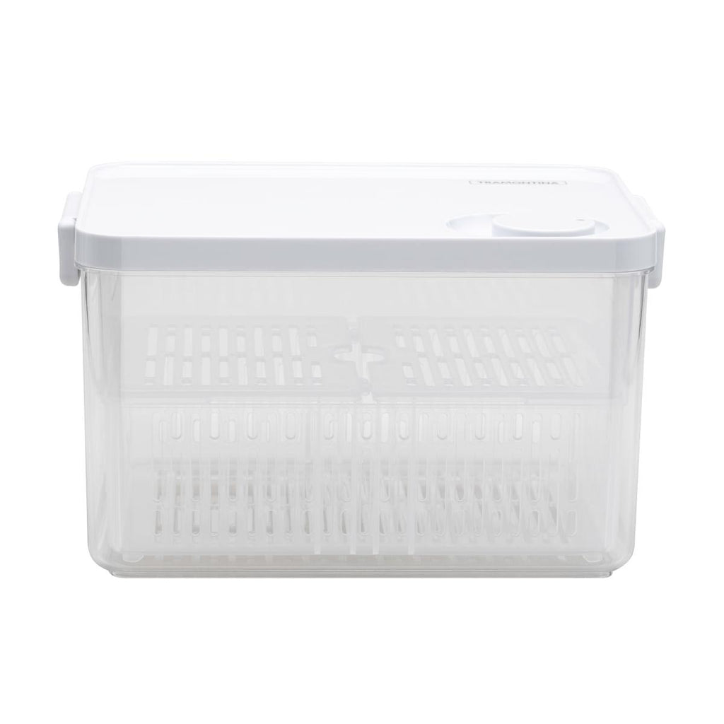 Pote Organizador de Geladeira Tramontina Organizzare com Controle de Umidade 6,2 L
