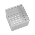 Escorredor Profundo Tramontina Aço Inox Acetinado para Canal Organizador