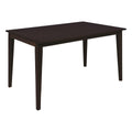 Mesa de Madeira Tramontina London Retangular 136 cm em Tauarí Tabaco