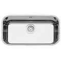 Cuba n.2 Tramontina Lavínia Prime em Aço Inox Alto Brilho 56 x 34 x 17 cm com Válvula e Escape 94024203