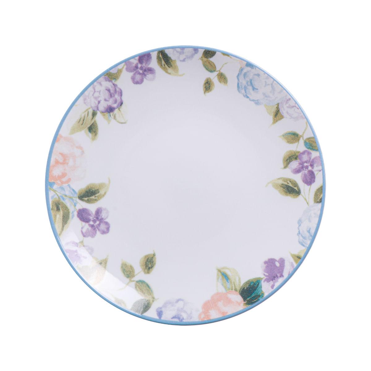 Aparelho de Jantar Tramontina Aura Porcelana Decorada 20 Peças