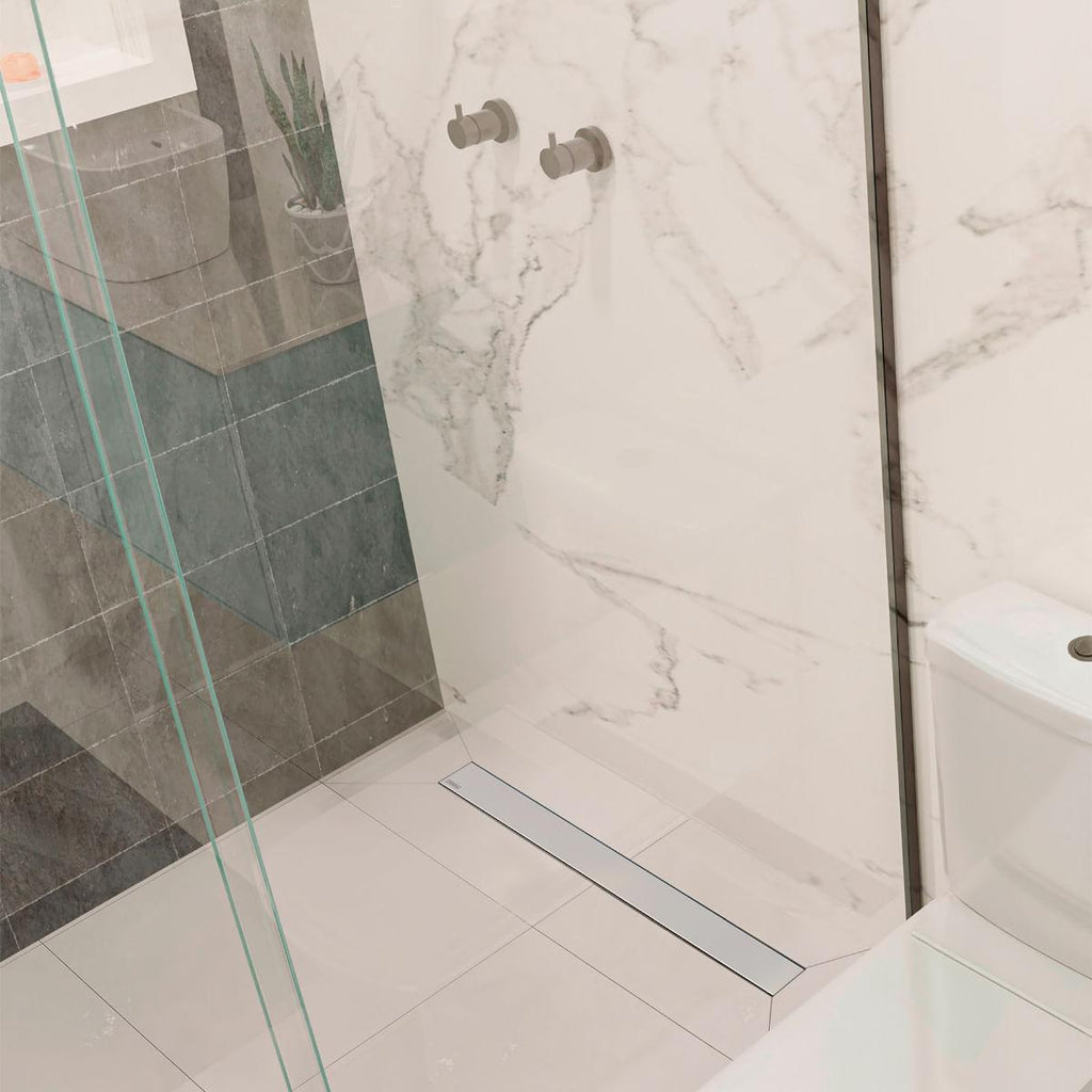 Ralo New Slim Tramontina em Aço Inox 100x7 cm