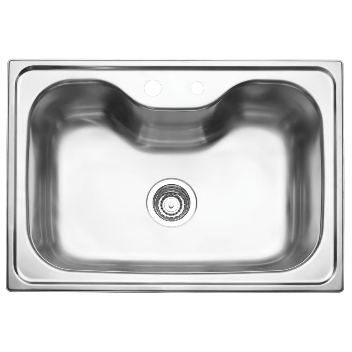 Cuba de Sobrepor Tramontina Morgana em Aço Inox com Acabamento Acetinado 69 x 49 cm com Válvula