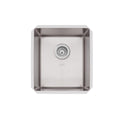 Cuba de Embutir Quadrum 34 U Undermount Tramontina 34 x 40 x 20 cm em Aço Inox Scotch Brite com Válvula