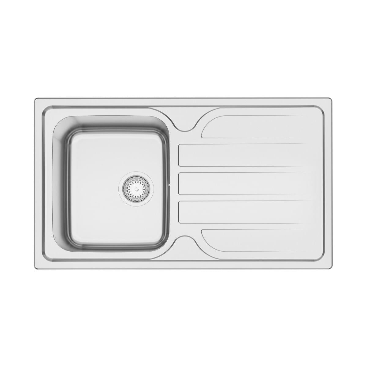 Cuba de Sobrepor Tramontina Marea Deep 34 Aço Inox Acetinado 86 x 50 cm