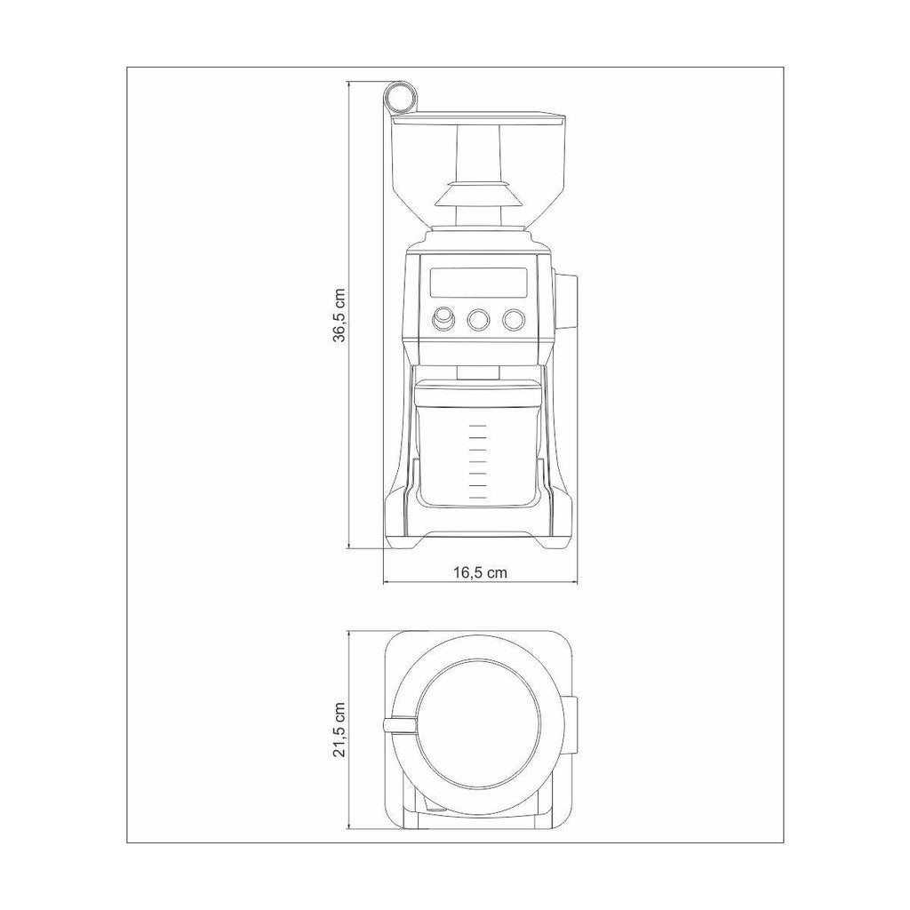 Moedor de Café Tramontina by Breville Express em Aço Inox 60 Níveis de Moagem