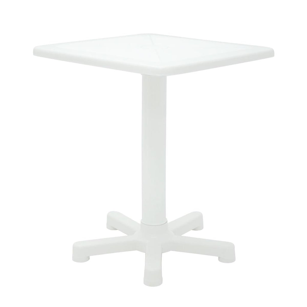 Mesa Tramontina Itaparica em Polipropileno Branco 60 x 60 cm