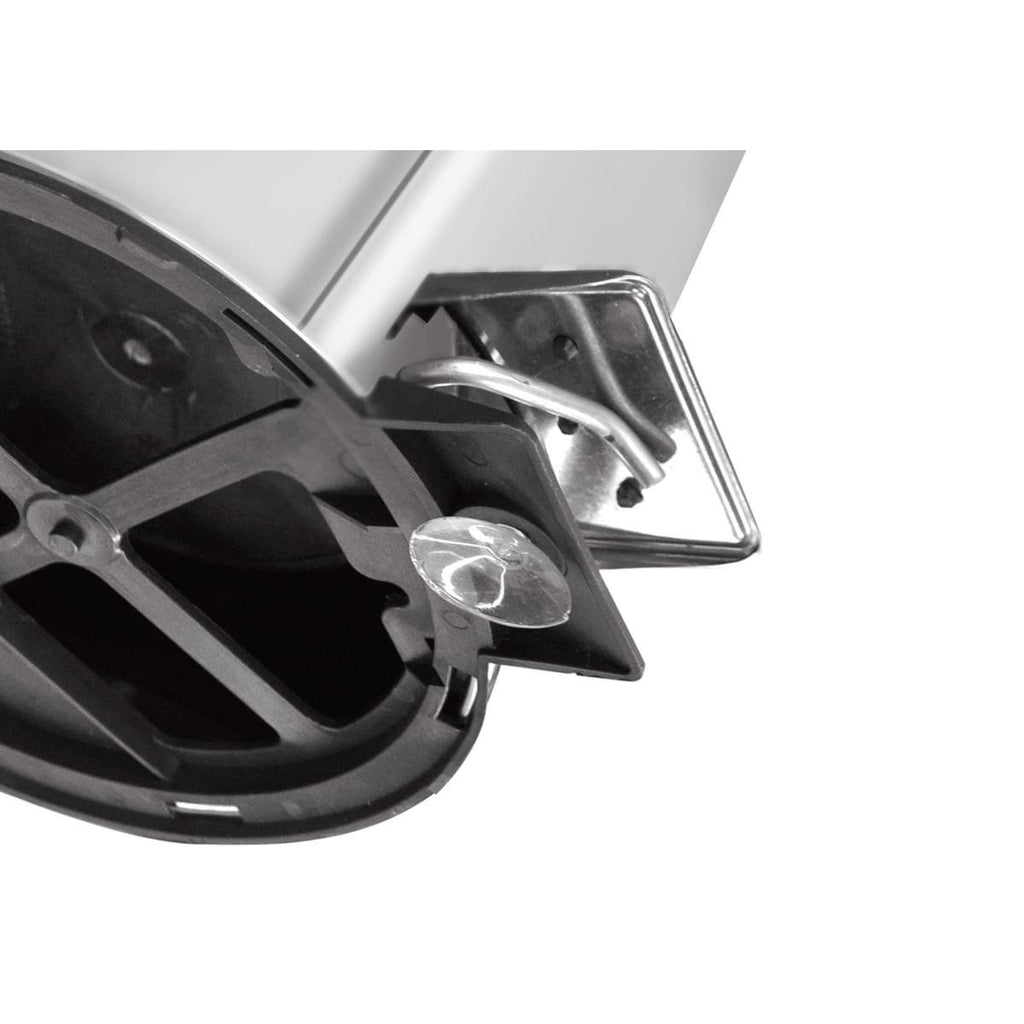 Lixeira Inox com Pedal Tramontina Polido e Balde Interno 3 L