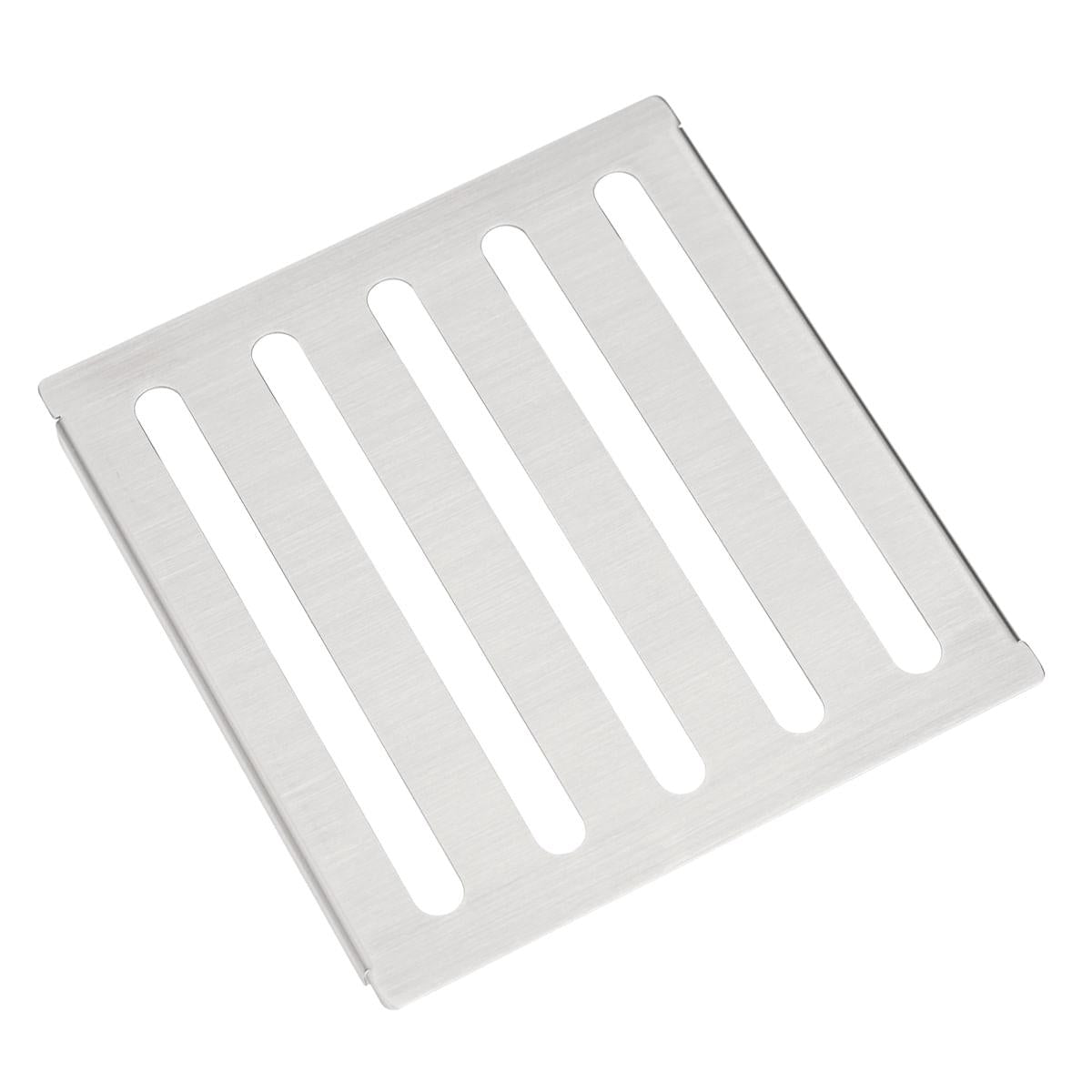 Escorredor Tramontina em Aço Inox Scotch Brite para Sobrepor no Canal Organizador 15x15 cm