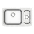 Cuba de Embutir Tramontina Dora Duo 1.5C 40 BL 64x39 cm em Aço Inox Escovado