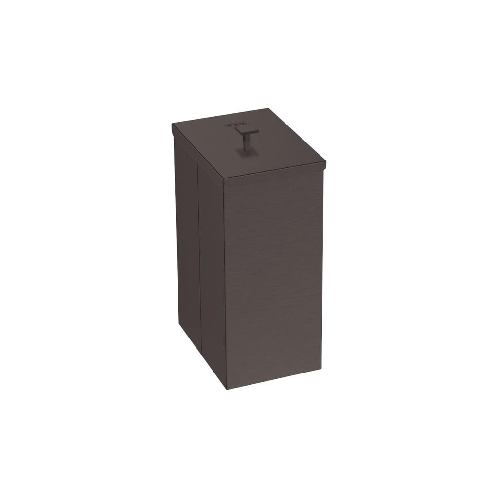 Lixeira Tramontina Luz Slim em Aço Inox com Revestimento Black Matte 5,5 Litros