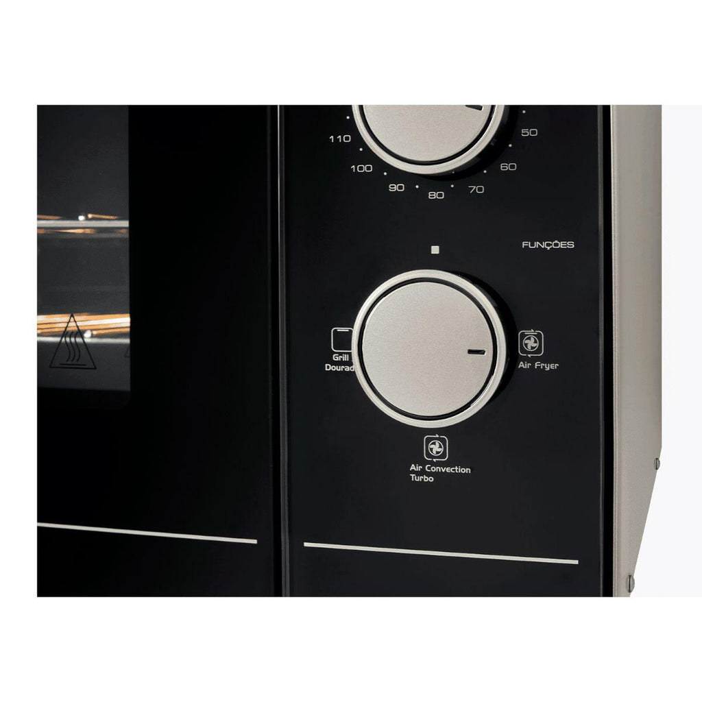 Forno Elétrico de Bancada Fischer Turbo 2.4 New 48 litros com Air Fryer 220V