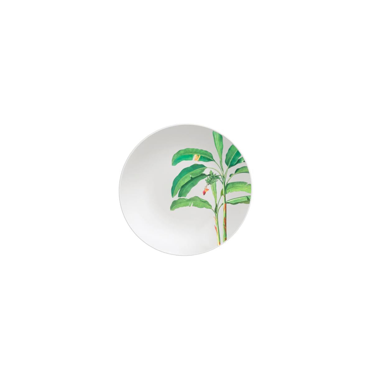Prato Sobremesa Tramontina Graziela em Porcelana Decorada 19 cm
